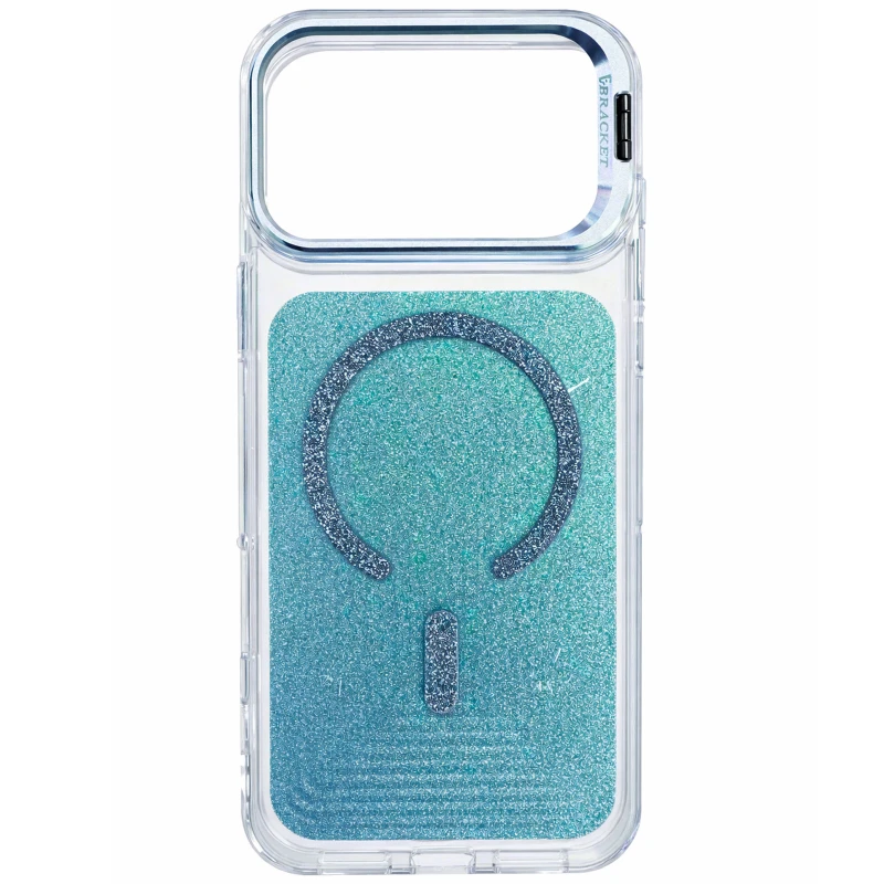 Чохол TPU+PC Jewel Sparkle with MagSafe для Apple iPhone 16 Pro – Aqua Blue. Фото 1 з 2