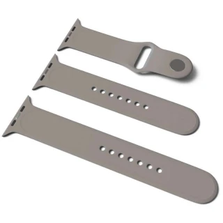 Силіконовий ремінець для Apple Watch Sport Band 42 / 44 (S/M & M/L) 3pcs фото 1 з 1