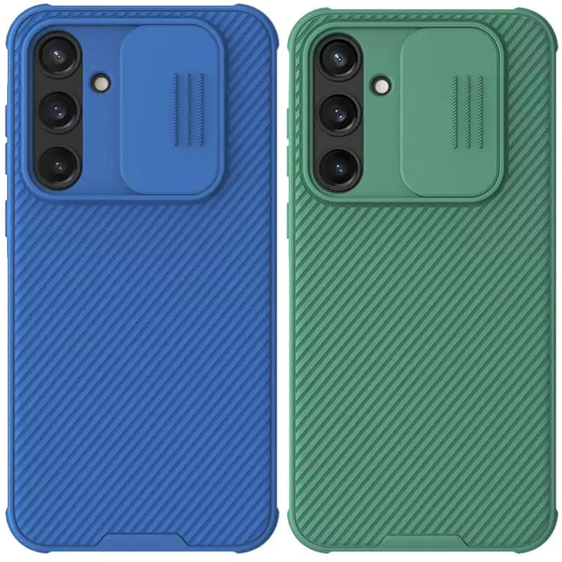 Карбоновая накладка Nillkin Pro со шторкой для камеры для Samsung Galaxy A55 фото 1 из 1