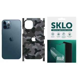 Защитная плёнка SKLO Back Camo на тыльную сторону, торцы, углы и лого для Apple iPhone XS (5.8") фото 1 из 1