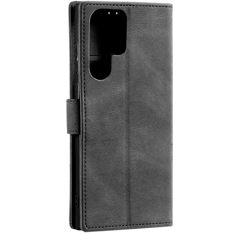 Шкіряний чохол-книжка Maverick Cover для Samsung Galaxy S26 Ultra – Black. Фото 2 з 5