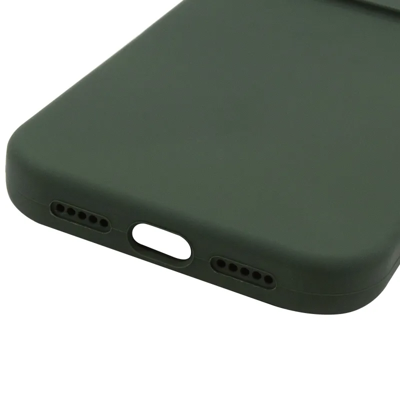 Чехол Silk Full Camera Protective (AA) NO LOGO для Apple iPhone 17 Pro Max (6.9") – Зеленый / Cyprus Green. Фото 5 из 5