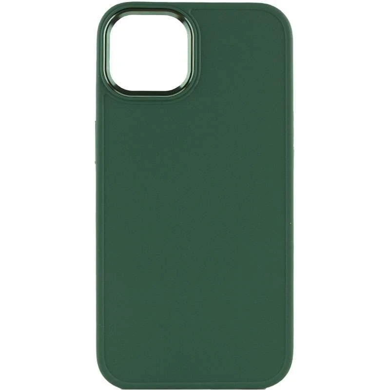 TPU чохол Bonbon з металевими кнопками на Apple iPhone 12 Pro Max (6.7") – Зелений / Pine green. Фото 2 з 5