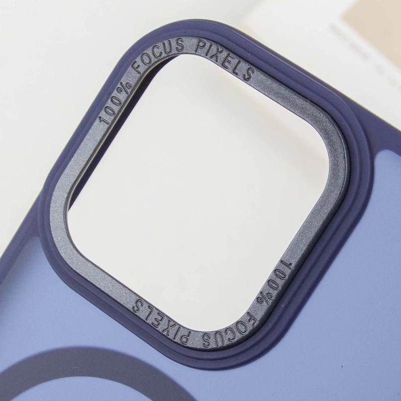 TPU+PC чехол Stand case для Apple iPhone 16 Pro Max – Blue. Фото 7 из 8