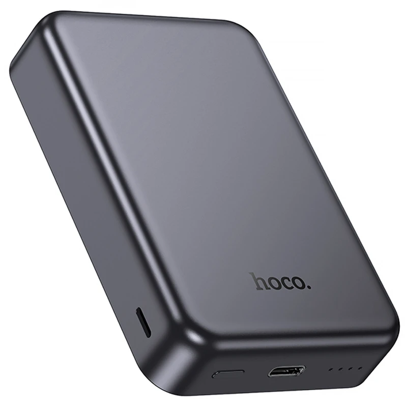 Портативний ЗП Power Bank Hoco J160A Original PD20W з БЗП 10000 mAh – Metal gray. Фото 5 з 6