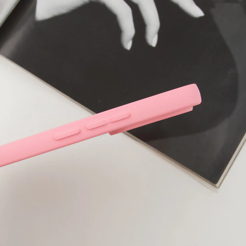 Чохол Silicone Case Lakshmi Plus з закритою камерою на Xiaomi Redmi Note 13 5G – Рожевий / Pink. Фото 5 з 6