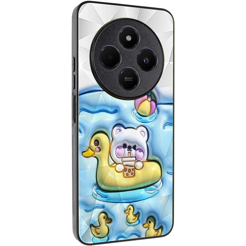 Чехол Prisma Plush для Xiaomi Redmi 14C / Poco C75 – Ducklings. Фото 1 из 4