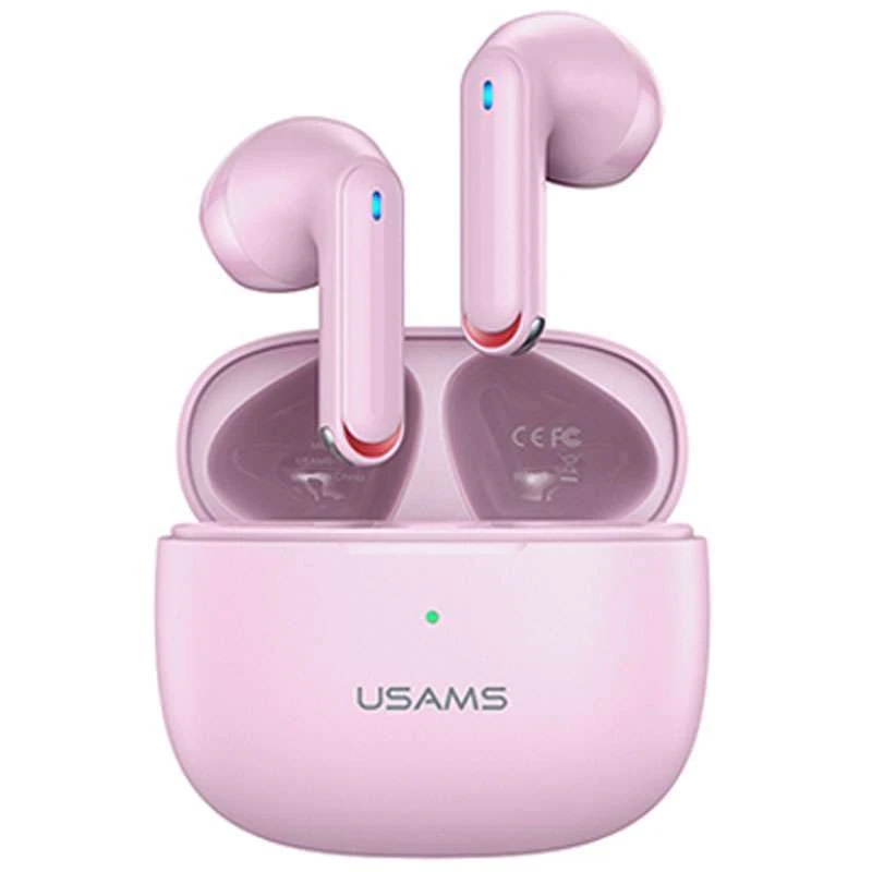 

Беспроводные TWS наушники Usams-NX10 BT 5.2 (Pink)