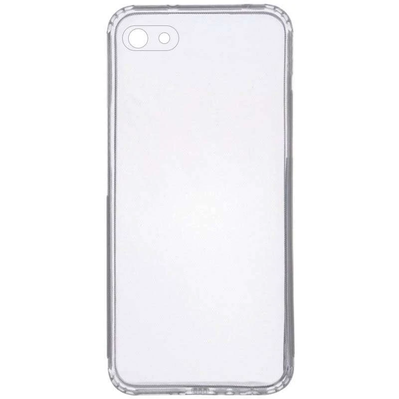 

Ультратонкий силиконовый чехол с заглушкой для Xiaomi Redmi 6A (Бесцветный (прозрачный)), Безбарвний (прозорий)