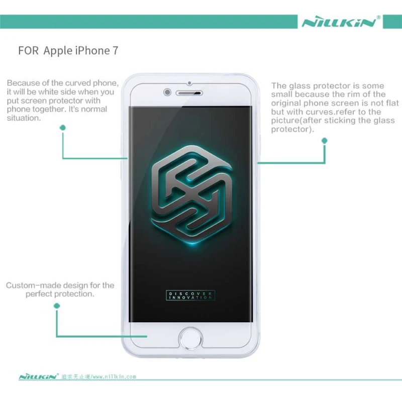 Защитная плёнка Nillkin Crystal для Apple iPhone SE (2020) фото 4 из 4