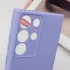 Чехол Silicone Case Lakshmi Plus с закрытой камерой для Samsung Galaxy S25 Ultra – Сиреневый / Dasheen. Фото 6 из 8