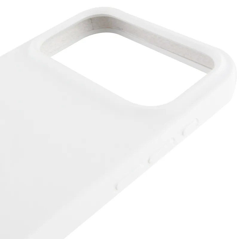 Чехол Silk Full Protective (AA) для Apple iPhone 18 Pro – Белый / White. Фото 4 из 5