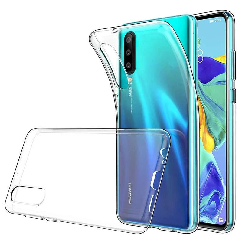 

Ультратонкий силіконовий чохол 1мм на Huawei P30 lite (Безбарвний (прозорий))