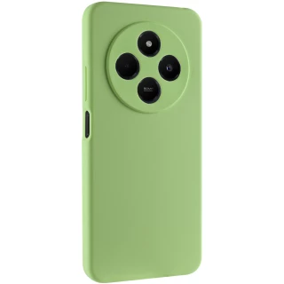Чохол Silicone Case Lakshmi Plus з закритою камерою на Xiaomi Redmi 14C / Poco C75 — Зелений / Pistachio