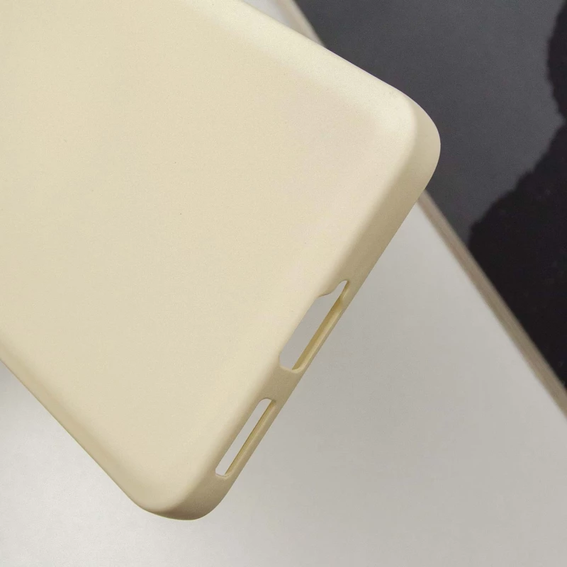Чохол Silicone Case Lakshmi з закритою камерою на Xiaomi Poco X6 – Пісочний / Sand. Фото 12 з 12