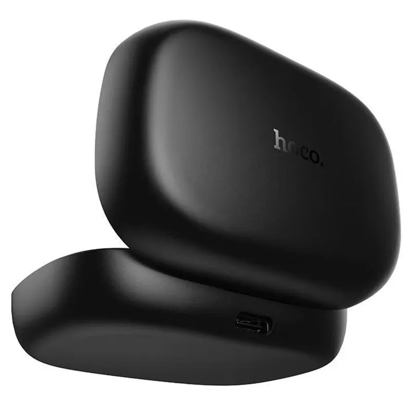 Петличний бездротовий мікрофон Hoco L27 Ice Type-C – Black. Фото 6 з 6