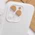 Чехол с закрытым низом Silicone Case для Apple iPhone 16 Pro – Белый / White. Фото 13 из 13