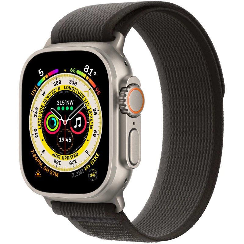 

Ремешок Trail Loop для Apple Watch 38mm/40mm/41mm (Black / Gray)