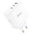 МЗП Hoco N30 Glory PD65W (2Type-C/1USB) – White. Фото 2 з 7