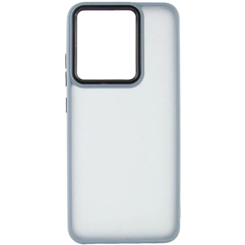 Чохол TPU+PC Lyon Frosted на Xiaomi Redmi Note 17 Pro – Блакитний / Sky Blue. Фото 2 з 3