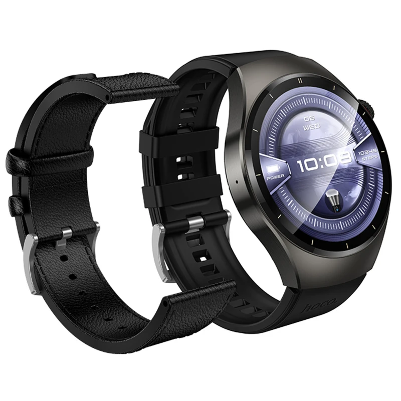 Смарт-годинник Hoco Y40 Smart sports watch (call version) – Black. Фото 2 з 7