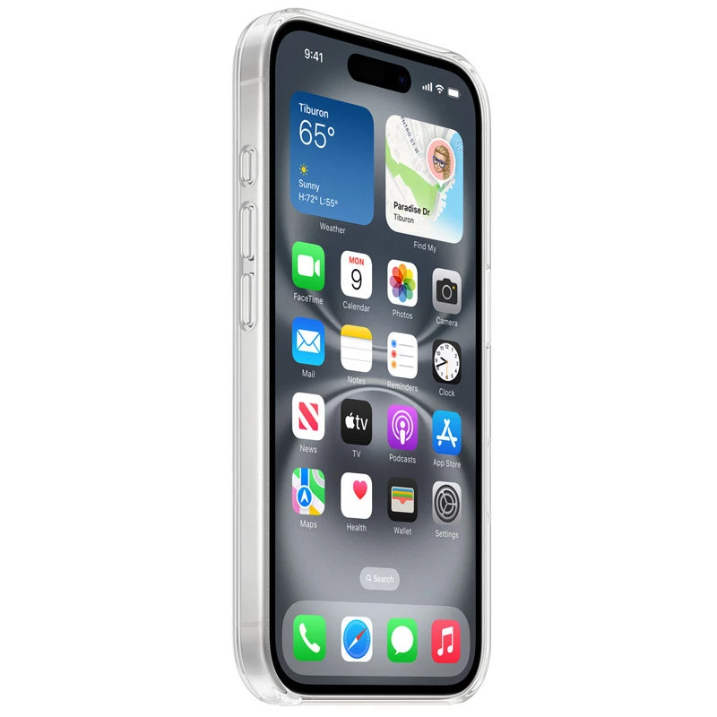 Clear Case with MagSafe and Animation для Apple iPhone 16 – Clear. Фото 2 из 3