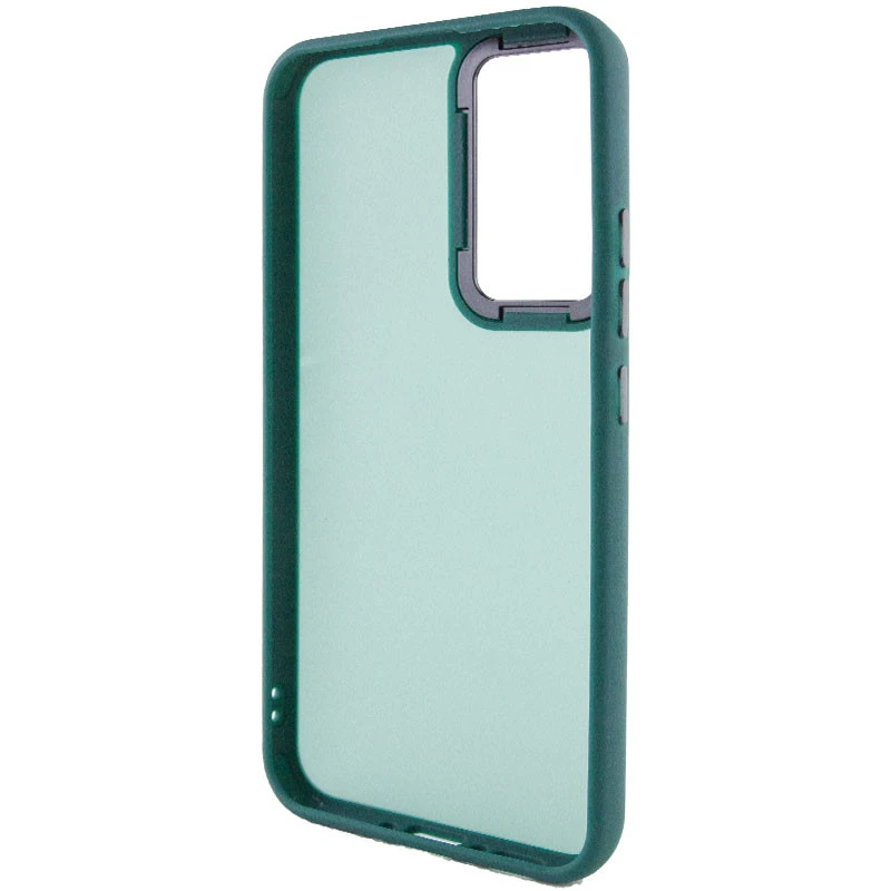 Чохол TPU+PC Lyon Frosted на Samsung Galaxy S25 Ultra – Green. Фото 3 з 6