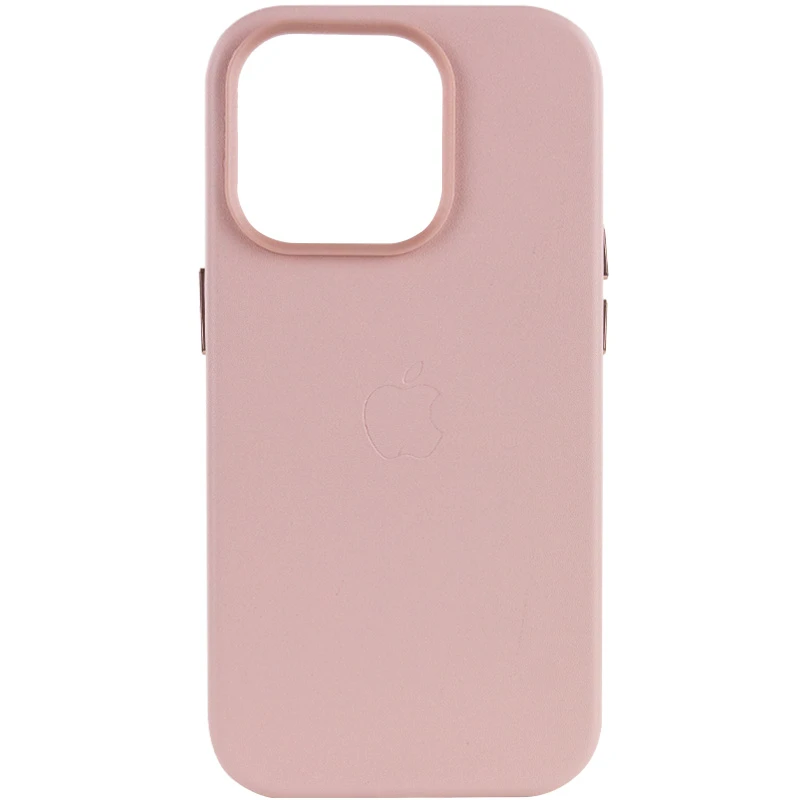 

Кожаный чехол Silicone Case Soft с MagSafe для Apple iPhone 14 Pro Max (6.7") (Sand Pink)