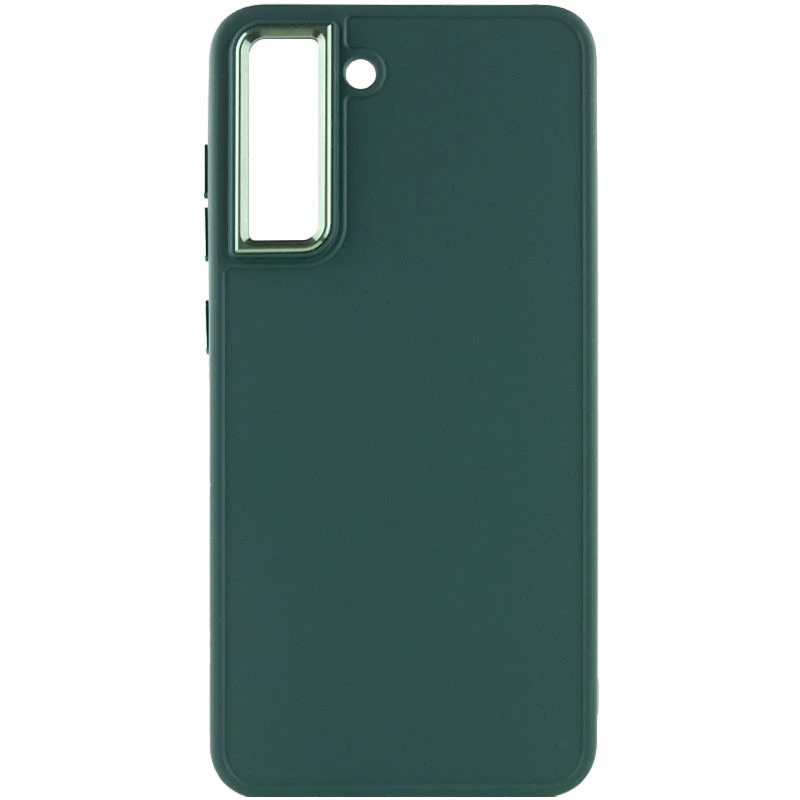 TPU чохол Bonbon з металевими кнопками на Samsung Galaxy S24+ – Зелений / Pine green. Фото 3 з 11