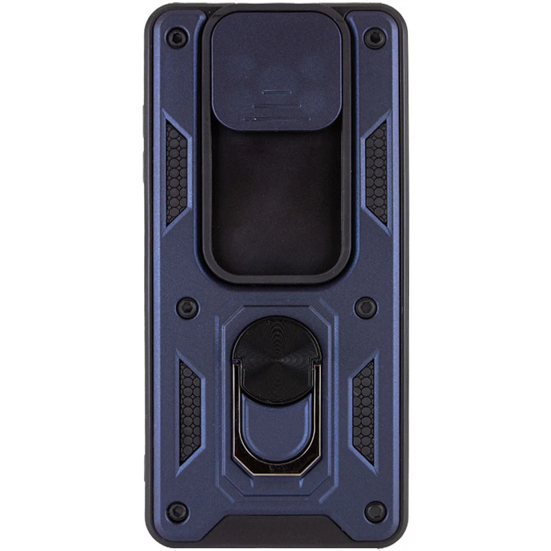 Удароміцний чохол Ummi Camshield Serge Ring (in box) для Xiaomi Poco X3 NFC / Poco X3 Pro – Синій. Фото 2 з 2