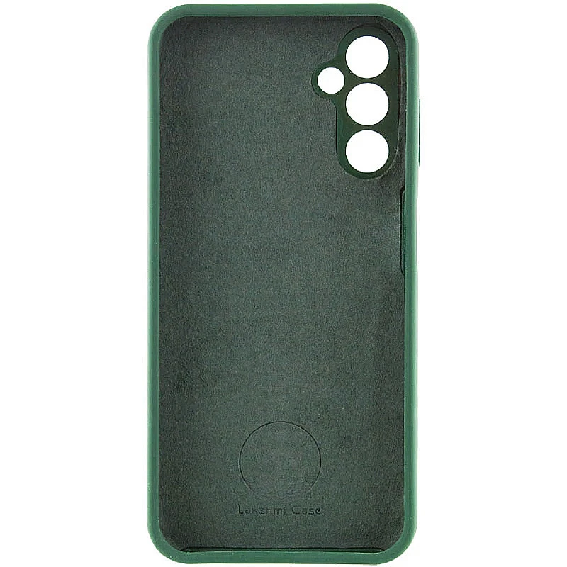 Силіконовий чохол Cover Lakshmi з захистом камери для Samsung Galaxy M15 5G – Зелений / Dark green. Фото 2 з 4