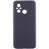Чохол Silicone Case Lakshmi Premium із закритою камерою для Xiaomi Redmi 12C / Poco C55 – Сірий / Dark Gray. Фото 1 з 8