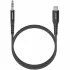Аудио кабель Aux Amaya AUX-02 (Type-C to AUX 3.5mm) (1m) – Black. Фото 1 из 2