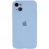 Чехол Silicone Case с защитой камеры для Apple iPhone 13 (6.1") – Голубой / Lilac Blue. Фото 2 из 7