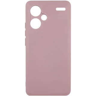 Чохол Silicone Case Lakshmi з закритою камерою на Xiaomi Redmi Note 13 Pro+ — Рожевий / Pink Sand