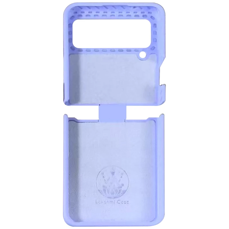 Чохол Foldables Silicone Cover Lakshmi (AAA) для Samsung Galaxy Z Flip5 – Бузковий / Dasheen. Фото 4 з 8