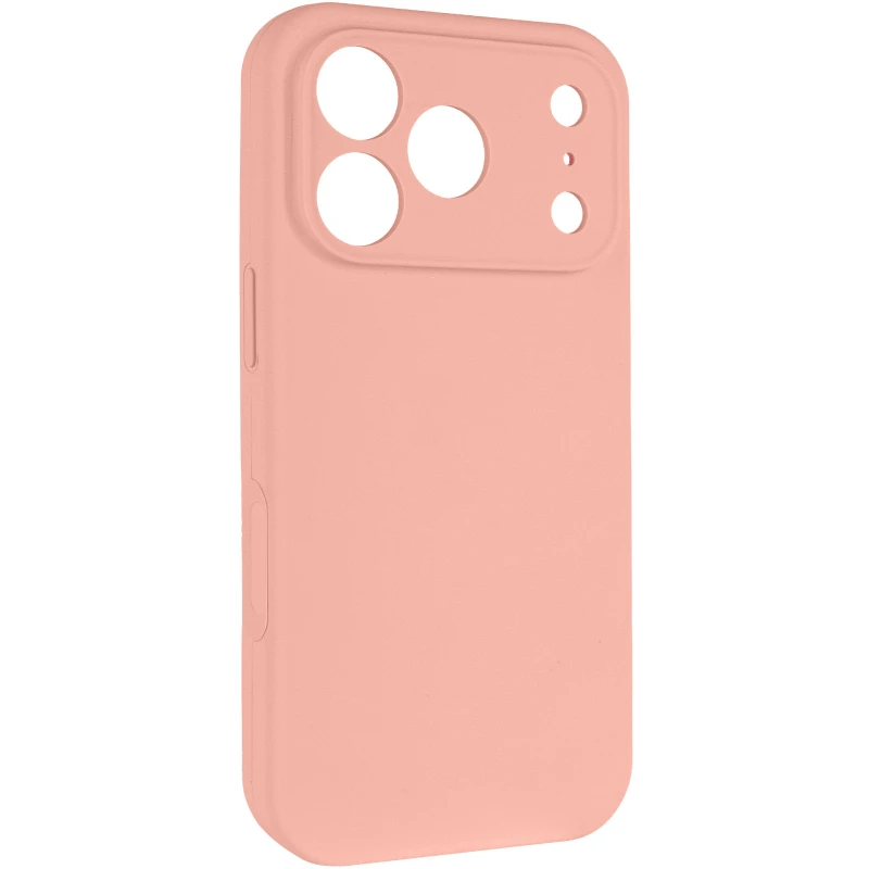 Чехол Silk Full Camera Protective (AA) NO LOGO для Apple iPhone 17 Pro (6.3") – Персиковый / Peach. Фото 2 из 6