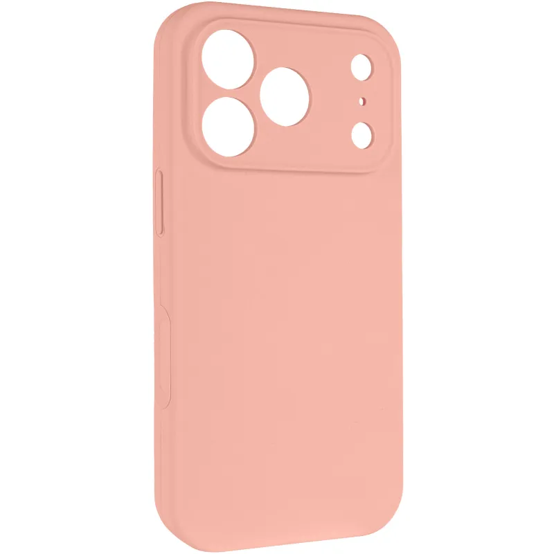 Чехол Silk Full Camera Protective (AA) NO LOGO для Apple iPhone 17 Pro Max (6.9") – Персиковый / Peach. Фото 1 из 5