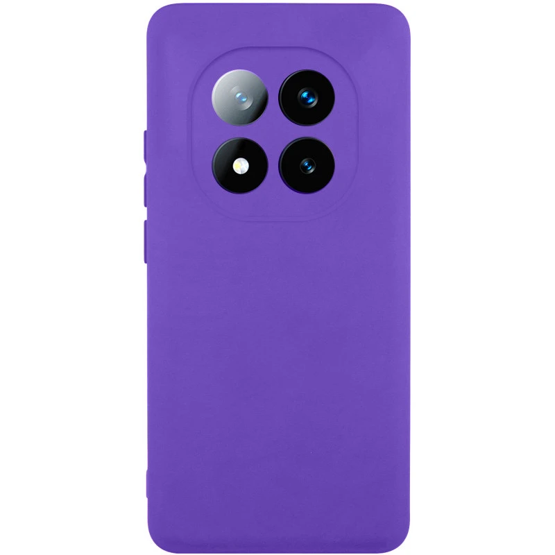 Чехол Silicone Case Lakshmi Premium з закритою камерою на Xiaomi Redmi Note 15 Pro 4G – Фиолетовый / Amethyst. Фото 1 из 1