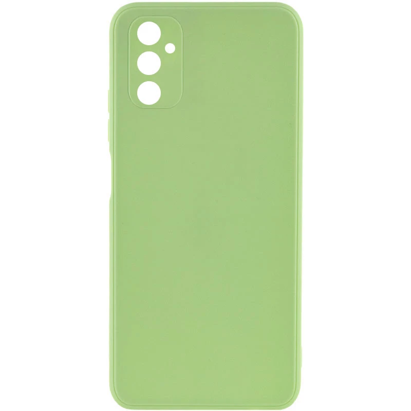 

Кольоровий силіконовий чохол із захистом камери на Samsung Galaxy A24 4G (Зелений / Pistachio)