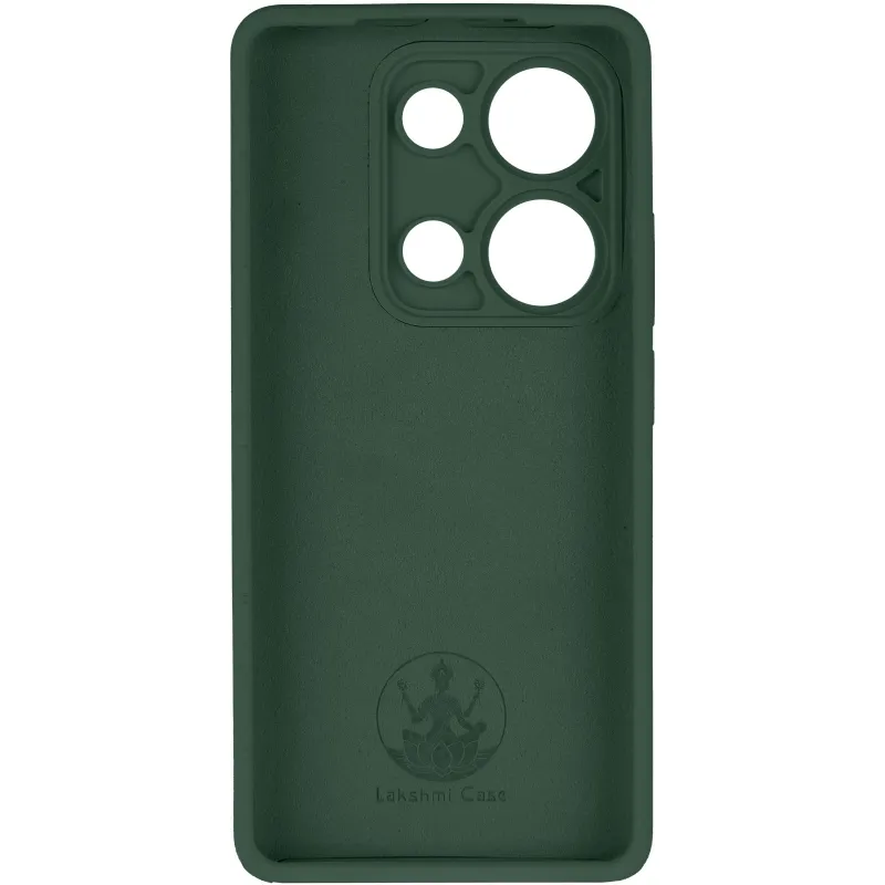 Чохол Silicone Case Lakshmi Premium із закритою камерою для Xiaomi Redmi Note 14S – Зелений / Cyprus Green. Фото 5 з 8