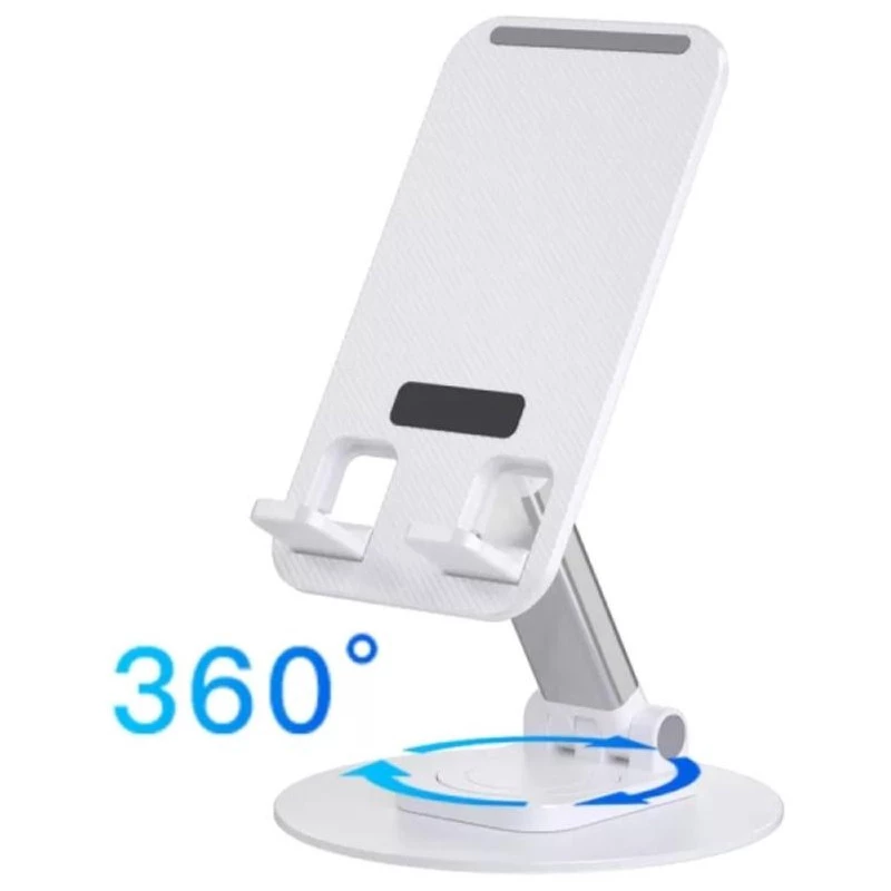 Підставка для планшетів WIWU ZM109 Desktoop Rotation Stand – White. Фото 3 з 6