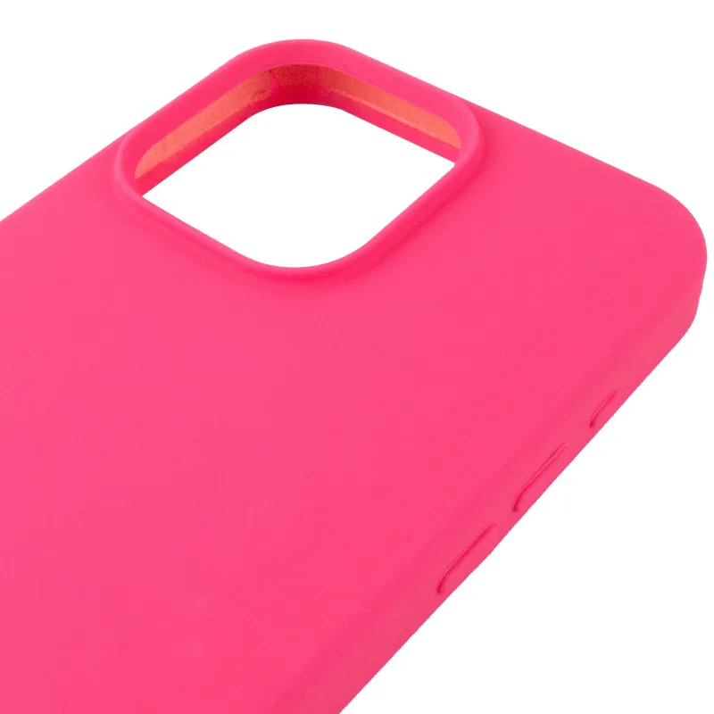 Чехол Silk Full Protective (AA) NO LOGO для Apple iPhone 15 Pro (6.1") – Розовый / Barbie pink. Фото 10 из 11