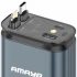 АЗП Amaya ACC-CL11 PD57.5W+QC3.0 (1USB-A/1C) with retractable cable Type-C + Lightning – Gray. Фото 2 з 3