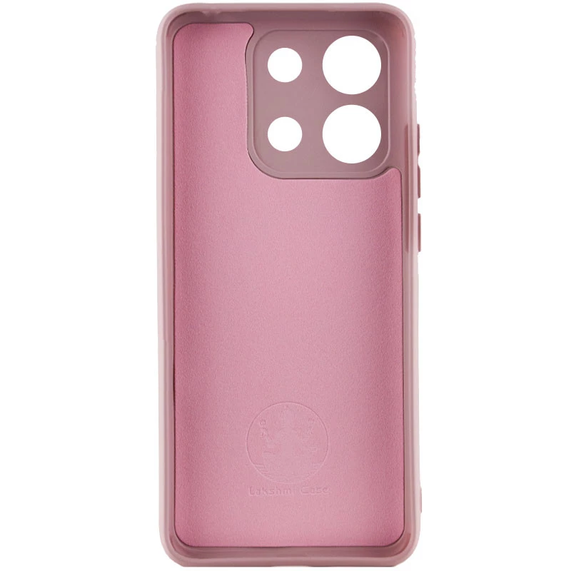 Чохол Silicone Case Lakshmi Plus з закритою камерою на Xiaomi Poco M6 Pro 4G – Рожевий / Pink Sand. Фото 2 з 4