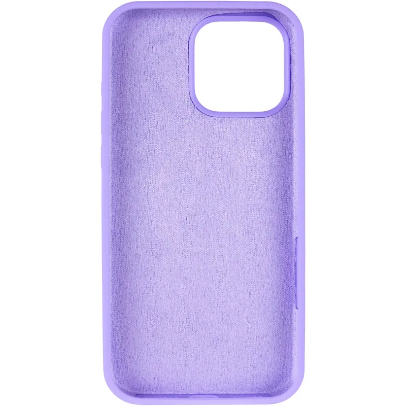 Чехол Silk Full Protective (AA) NO LOGO для Apple iPhone 16 Pro Max – Сиреневый / Dasheen. Фото 8 из 11