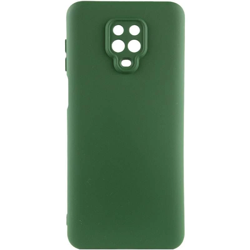 

Чехол Silicone Case Lakshmi с закрытой камерой для Xiaomi Redmi Note 9s / Note 9 Pro / Note 9 Pro Max (Зеленый / Dark green), Зелений / dark green