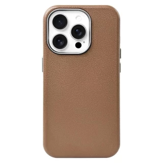 Шкіряний чохол Prestige Leather Guard для Xiaomi Poco C65 — Brown