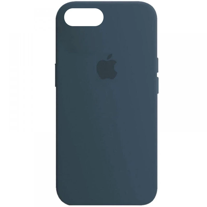 

Чехол Silicone Case с закрытым низом для Apple iPhone SE (2020) (Синий / Abyss Blue), Синій / abyss blue