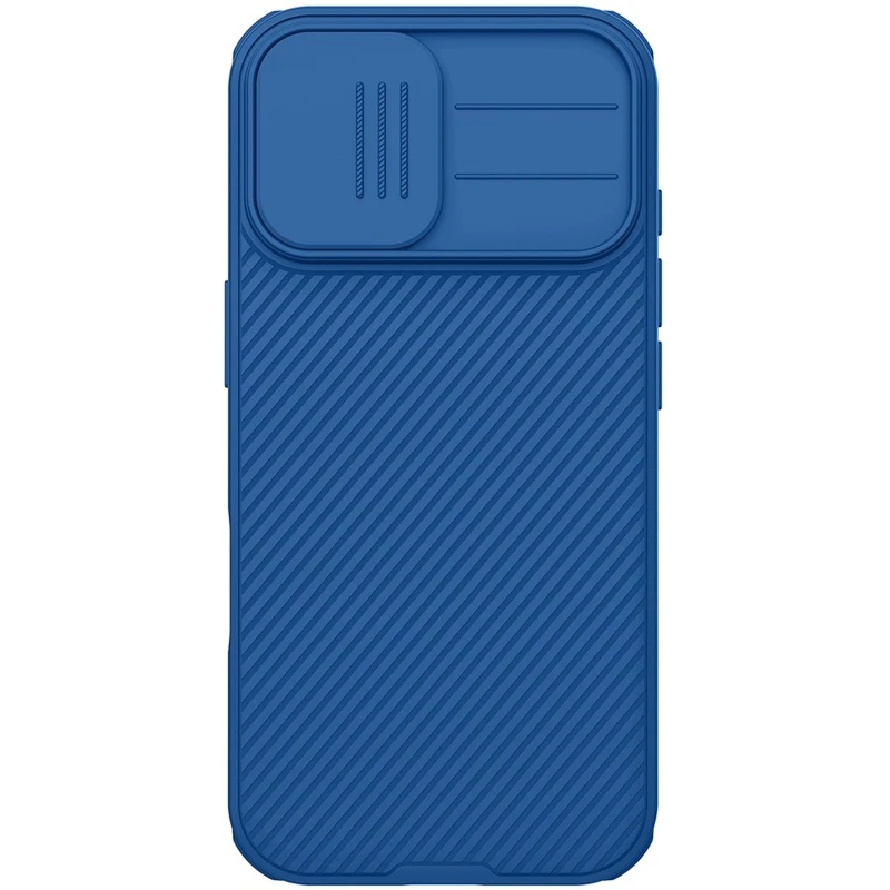 Карбована накладка Nillkin Pro зі шторкою для камери на Apple iPhone 17 (6.3") – Blue. Фото 3 з 4